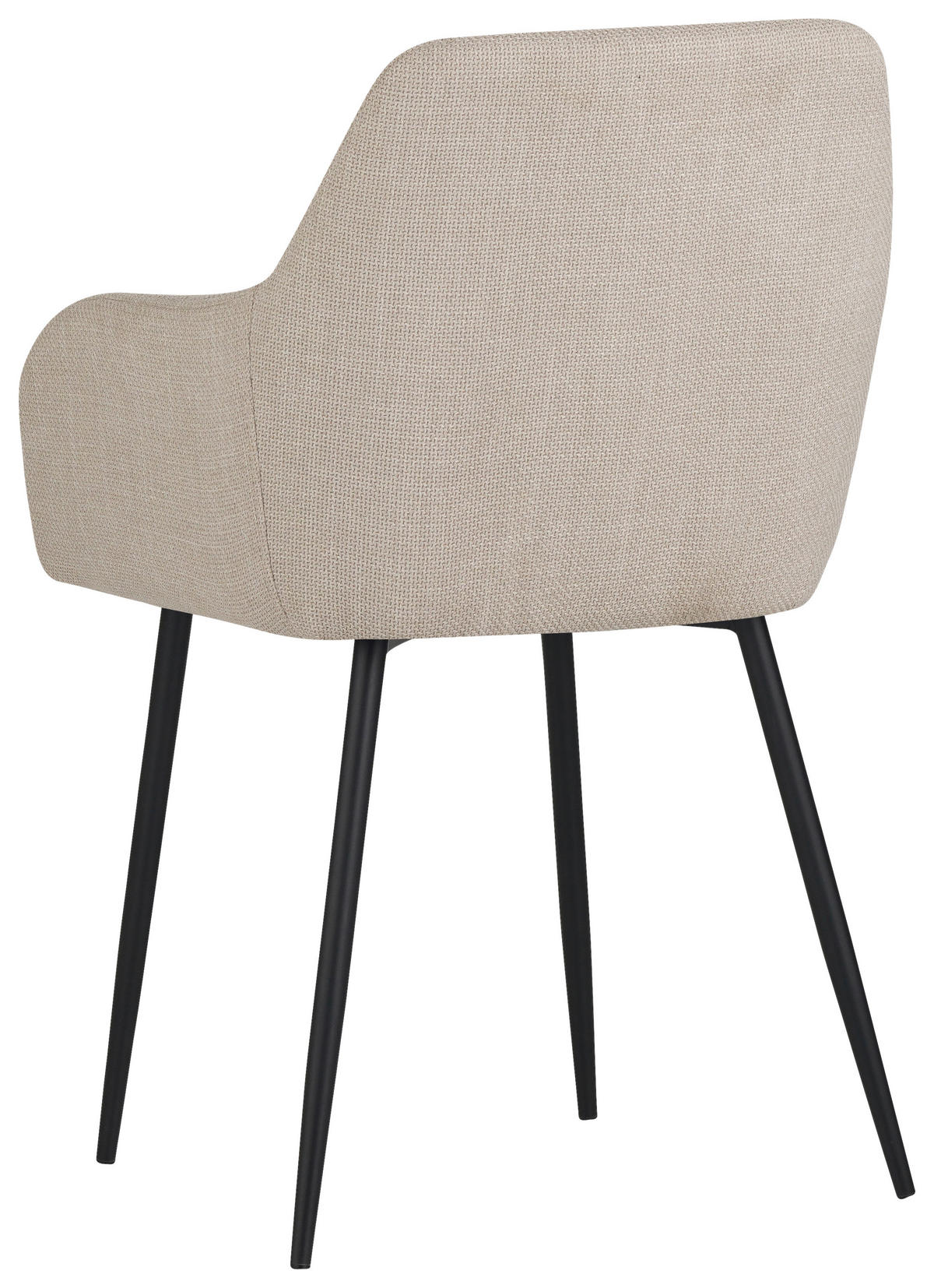 Armlehnstuhl Maria, 2er-Set beige Microfaser Webstoff B/H/T: ca. 55x84x61 cm Maria, 2er-Set - beige (55,00/84,00/61,00cm) - Hela