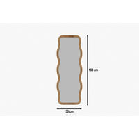 Wandspiegel Arol beige B/H/T: ca. 50x160x2,5 cm Arol - beige (50,00/160,00/2,50cm) - moebel17