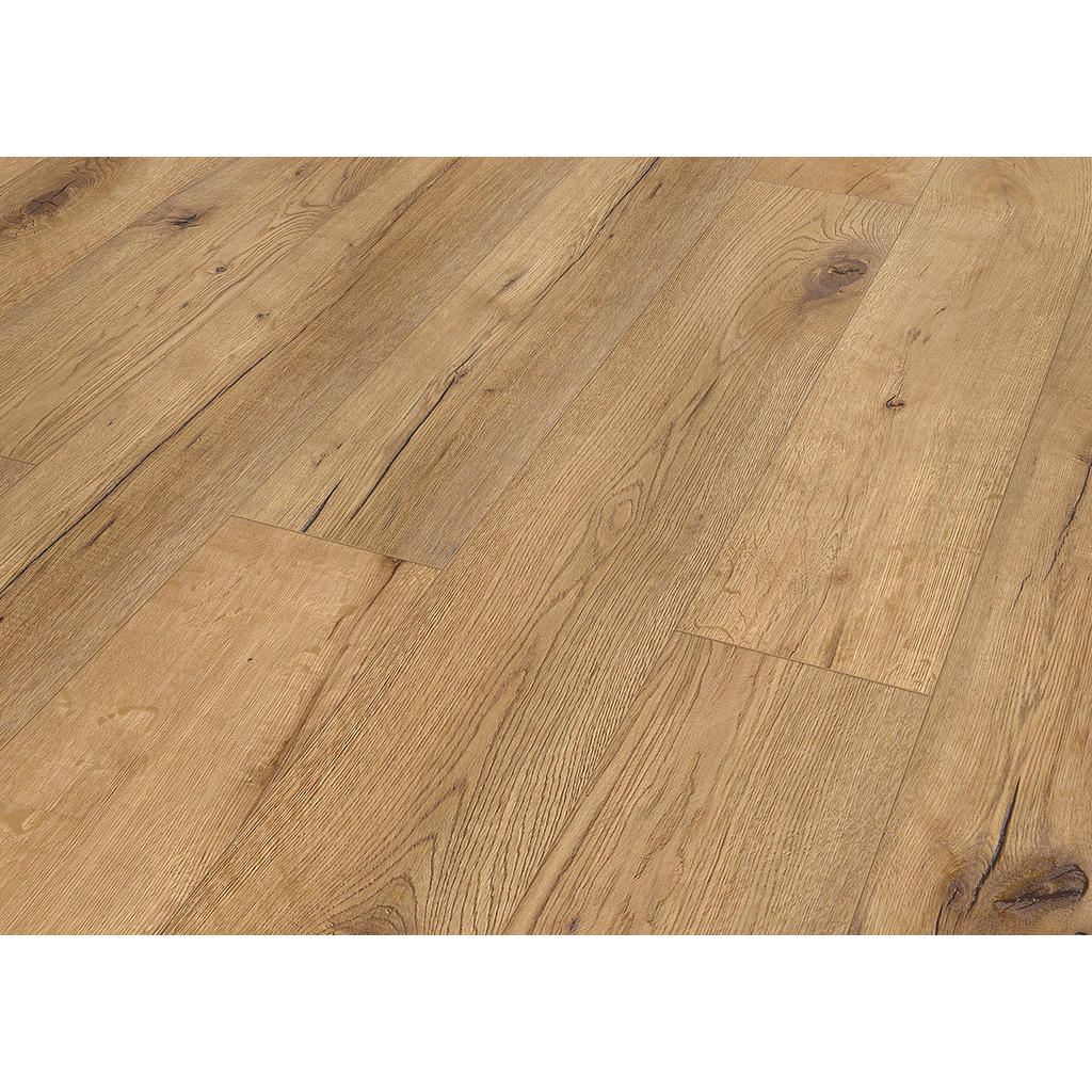 Thumbnail - Laminatboden Eiche weiß ca. 2,245 m² im Paket B/L: ca. 19,4x128,6 cm pro Paket