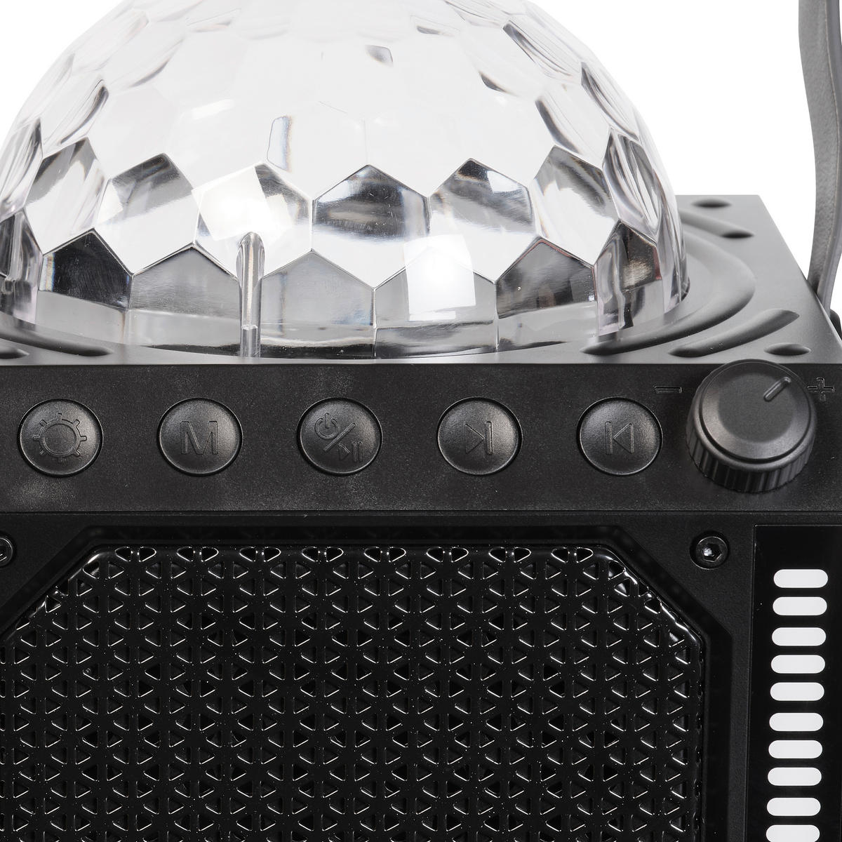 Denver Bluetooth-Party-LautsprecherBTM-618 BTM-618 schwarz B/H/T: ca. 17x22x16 cm BTM-618 - schwarz (17,00/22,00/16,00cm) - Denver