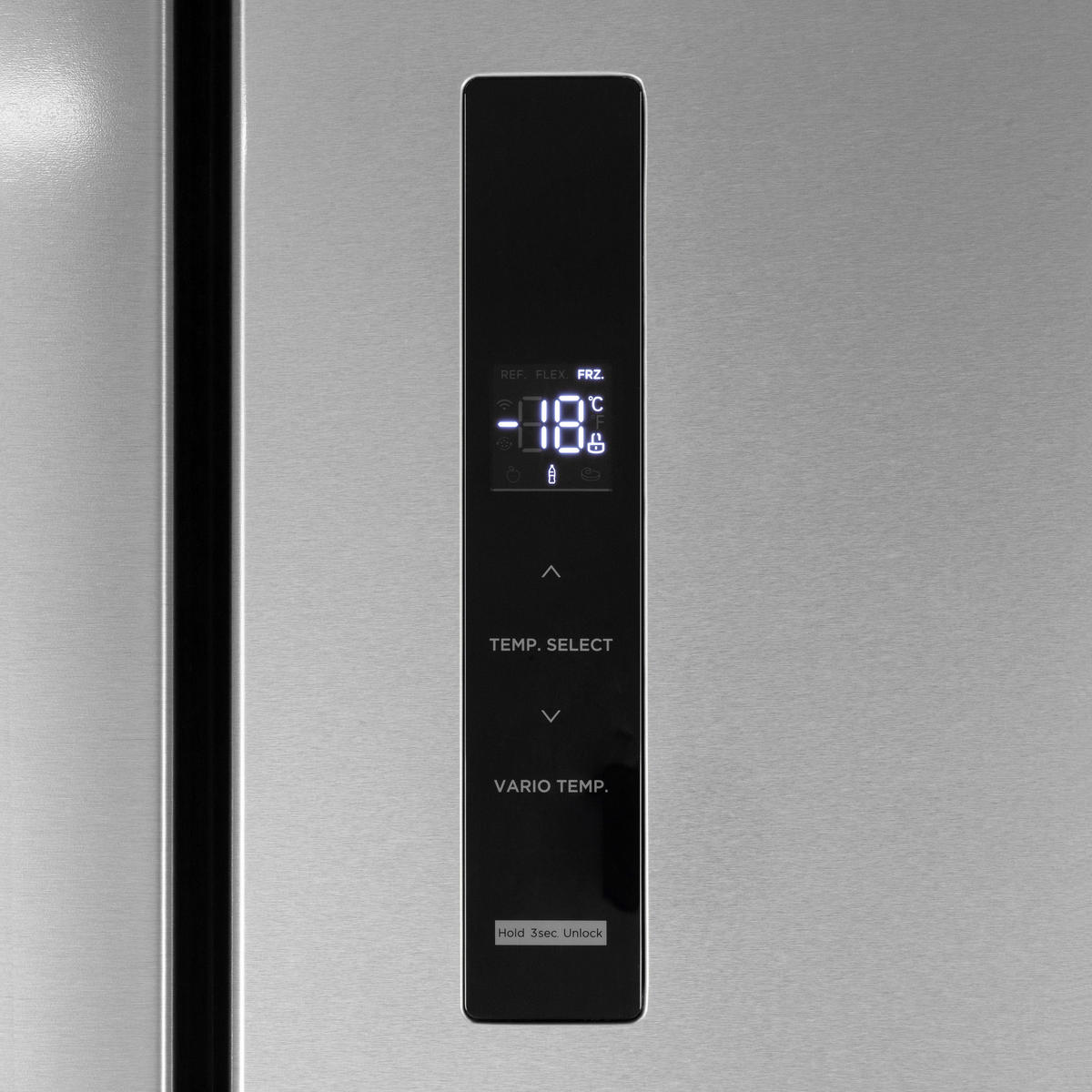 POCOline Cross-Door Kühl/Gefrierkombination MD-190-513-CIXWDDNF Inox B/H/T: ca. 83x189,8x65,3 cm Multi-Door MD 190-513 CIXWDDNF - Inox (83,00/189,80/65,30cm) - POCOline