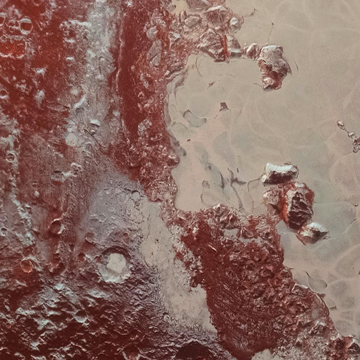 Komar Fototapete Pluto D: ca. 125 cm Pluto - (125,00cm) - Komar