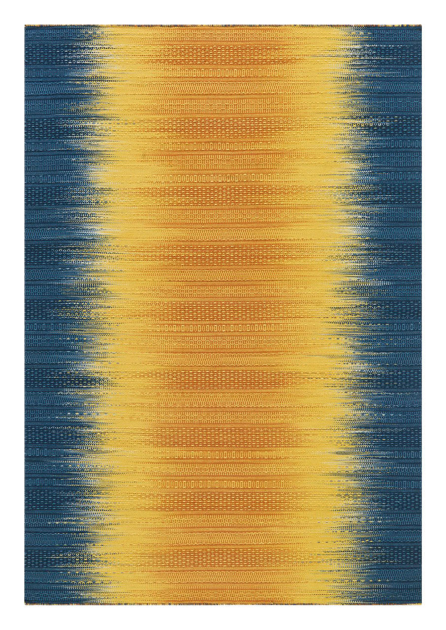 Arte Espina Outdoorteppich Sunset 8070 blau B/L: ca. 170x240 cm Sunset 8070 - blau/gelb (170,00/240,00cm) - Arte Espina