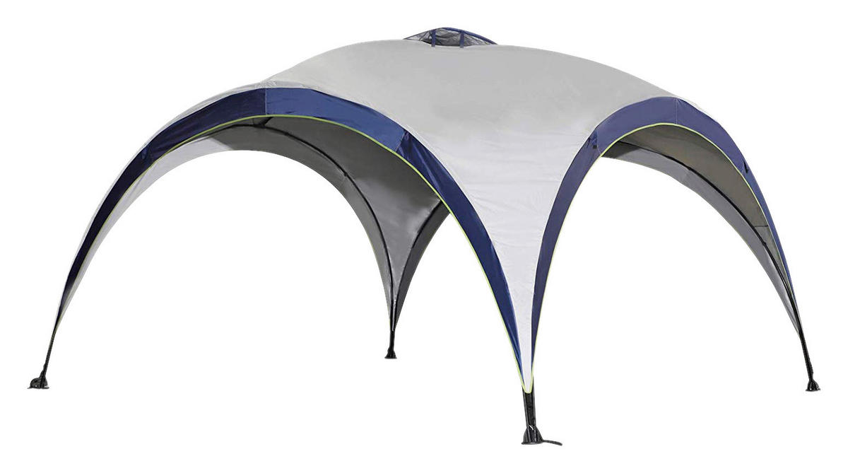 Outsunny Pavillon Pavillon - blau/grau (400,00/400,00/250,00cm) - Outsunny