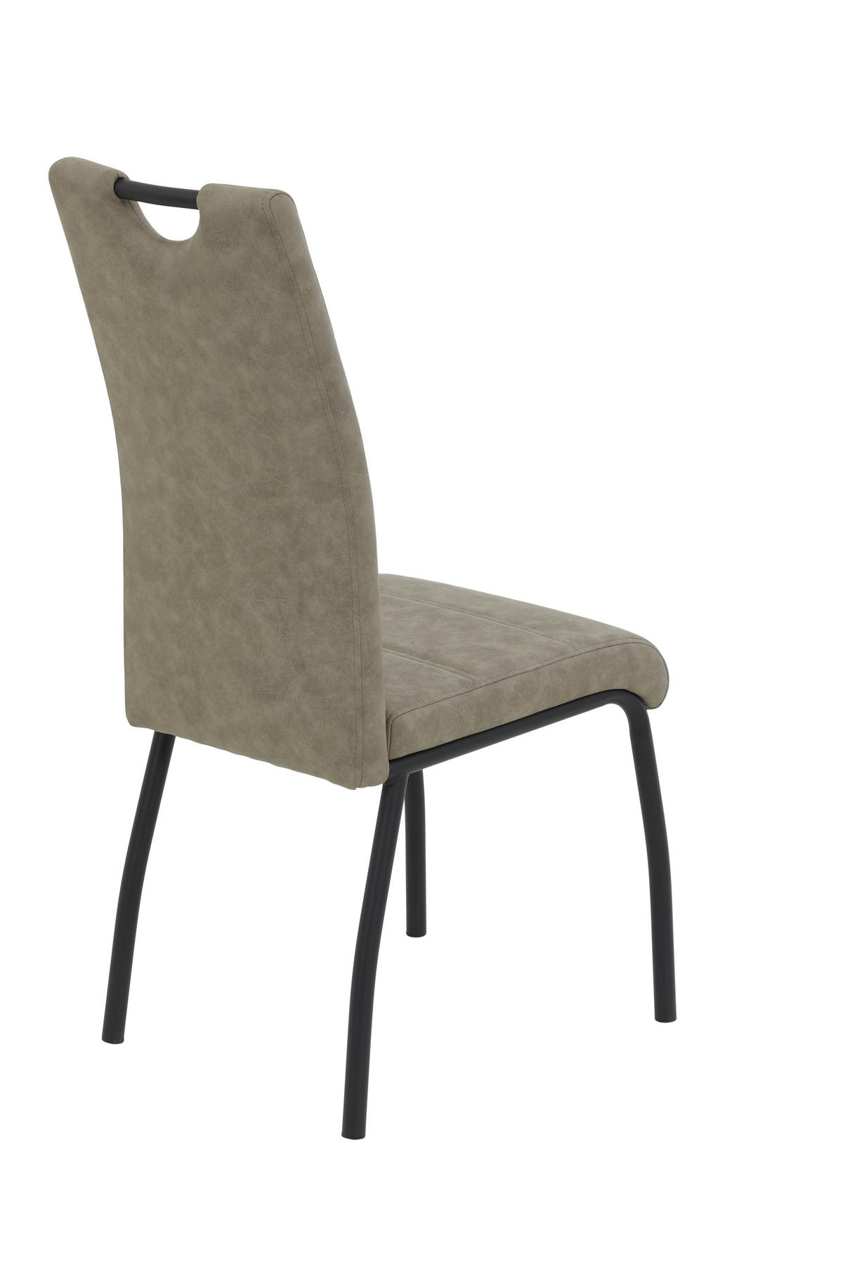Stuhl Petra schlamm Microfaser B/H/T: ca. 43x99x61 cm Petra - schlamm (43,00/99,00/61,00cm)