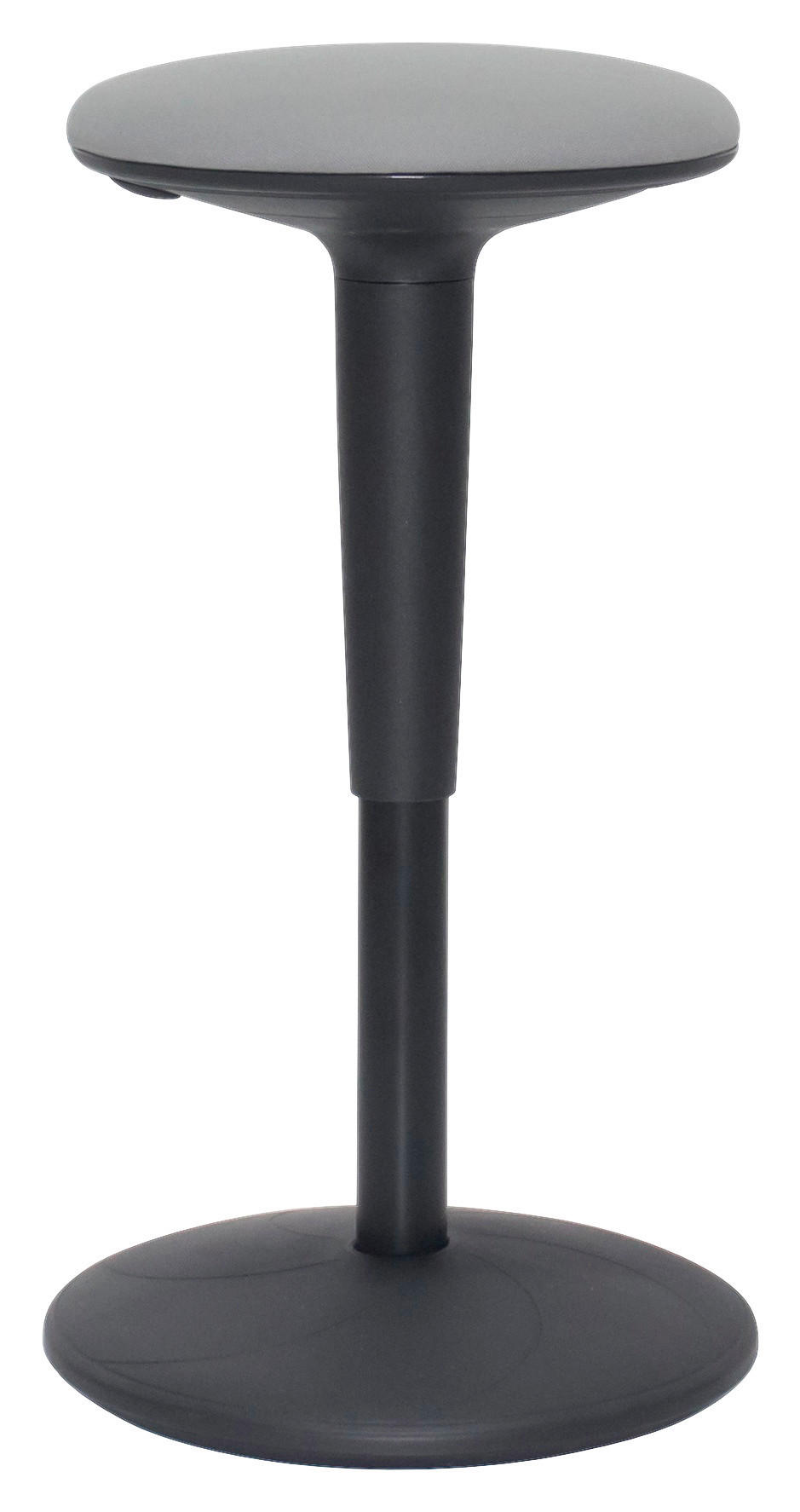 Sitzhocker Arlo schwarz grau Arlo - schwarz/grau (39,00/55,00cm)