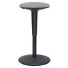 Sitzhocker Arlo schwarz grau Arlo - schwarz/grau (39,00/55,00cm)