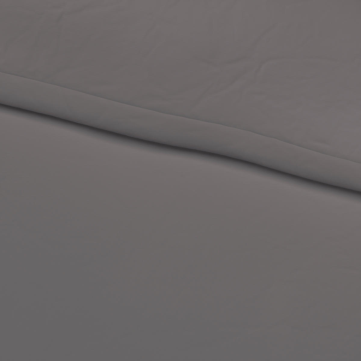 Baumwoll Bettwäsche Renforce Bettwäsche_Renforce Uni 200x200cm - anthrazit (200,00/200,00cm) - beau rêve