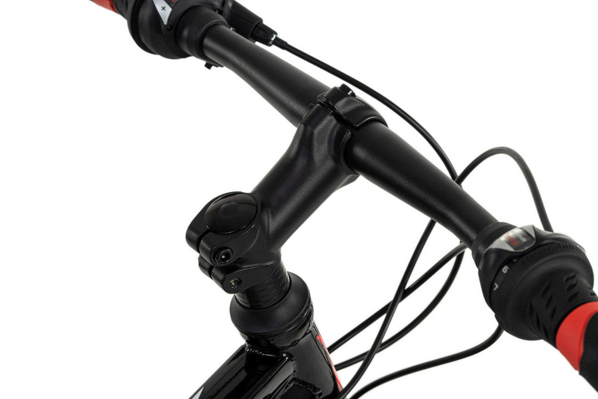 KS-Cycling Mountain-Bike Hardtail Sharp schwarz ca. 26 Zoll Sharp - rot/schwarz (46,00cm) - KS-Cycling