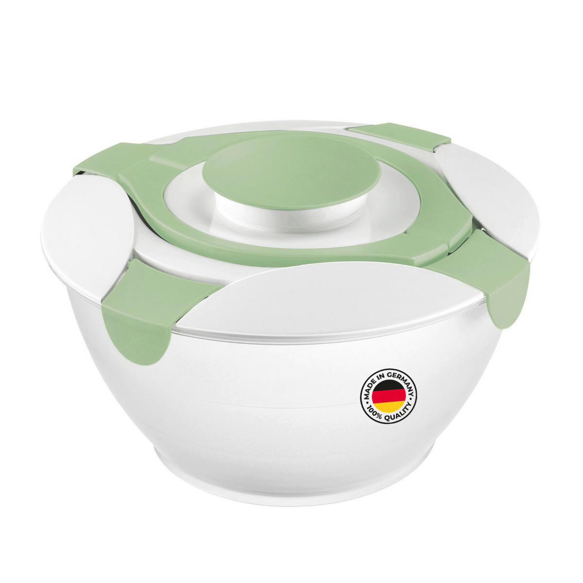 Westmark Salatschüssel Praktika grün Praktika - weiß/grün - Westmark
