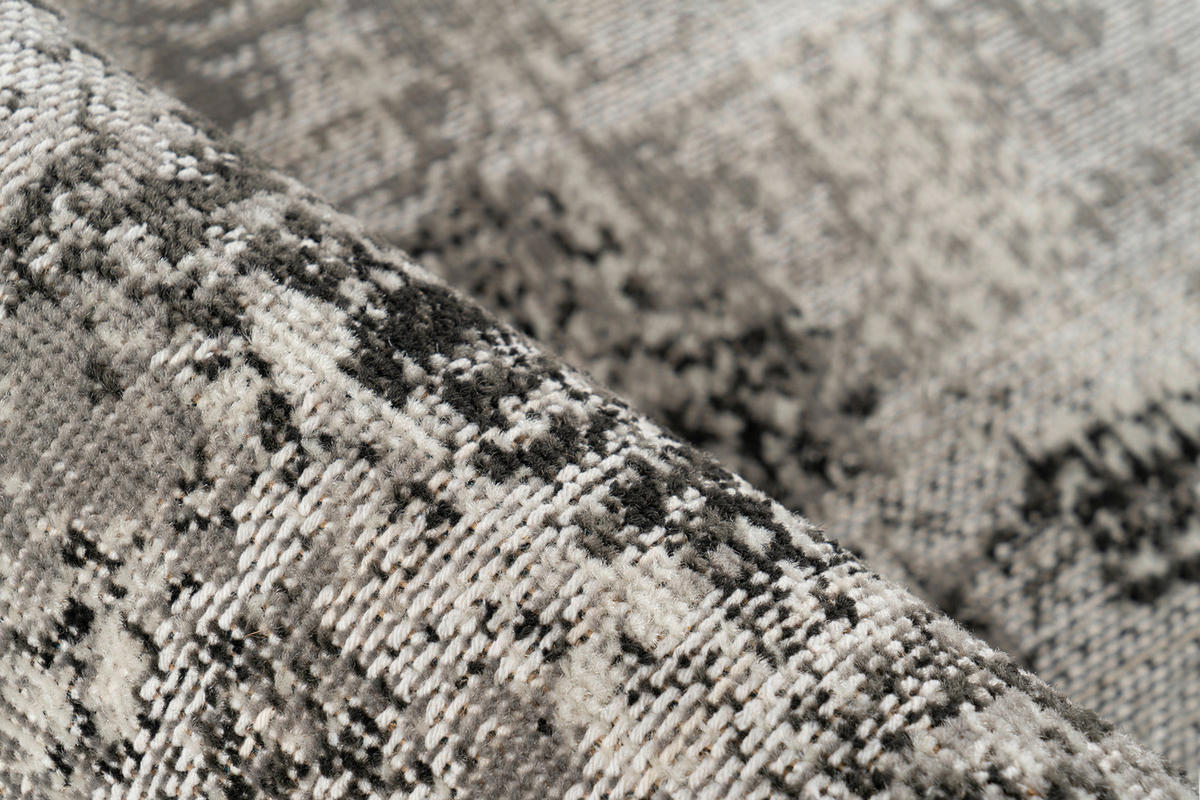 360Living Teppich Ariya anthrazit B/L: ca. 80x150 cm Ariya - anthrazit (80,00/150,00cm) - 360Living