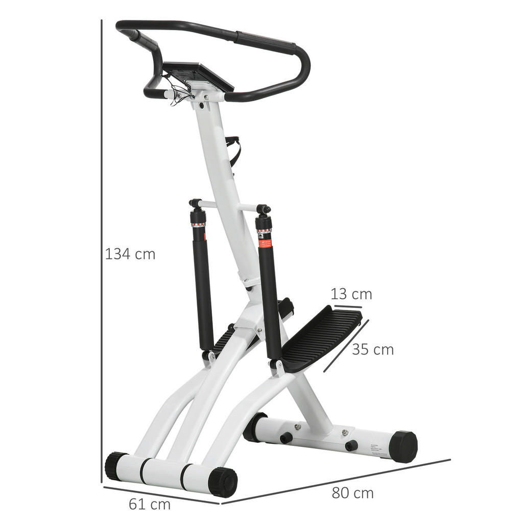 Thumbnail - SPORTNOW Fitness-Zubehör weiß Polypropylen B/H/L: ca. 61x80x134 cm