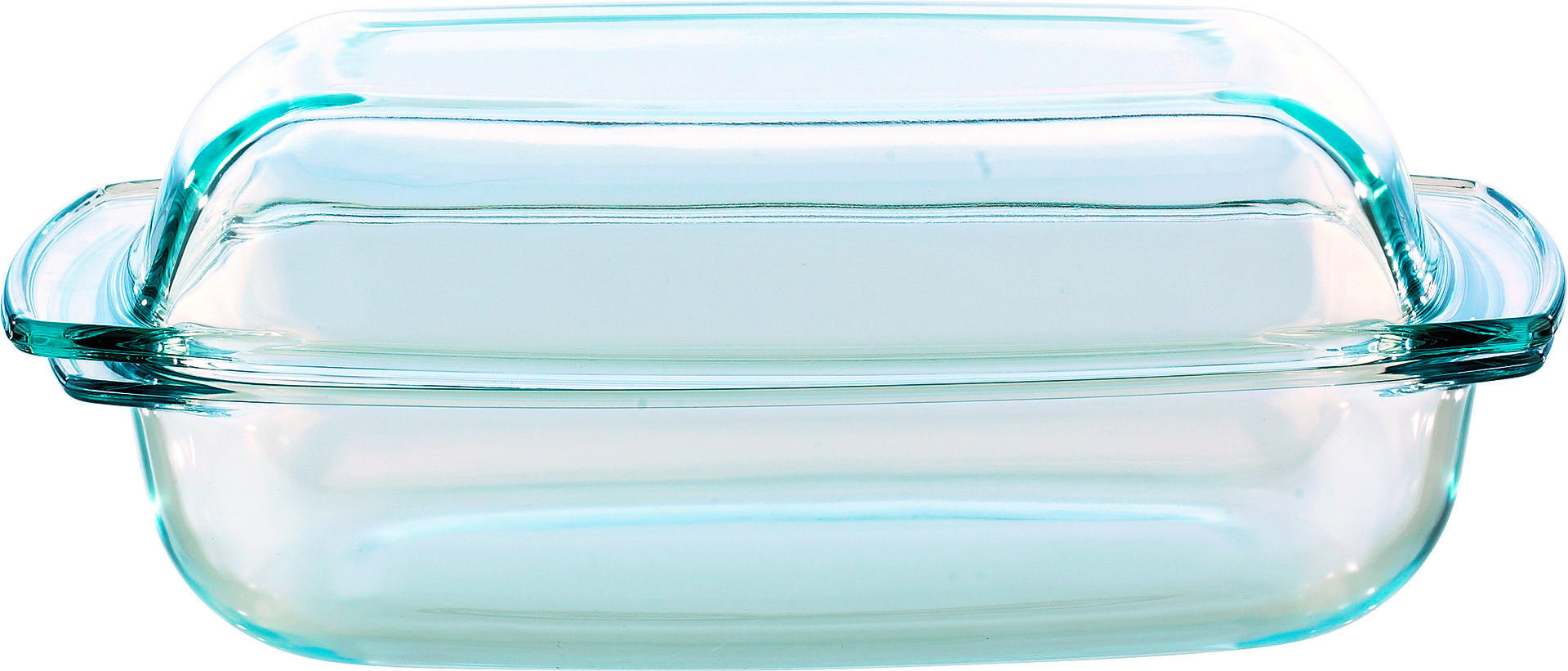 Brat- und Backform Glas B/H/L: ca. 22x7x34 cm Brat-/u.Backform - (34,00/22,00/7,00cm)