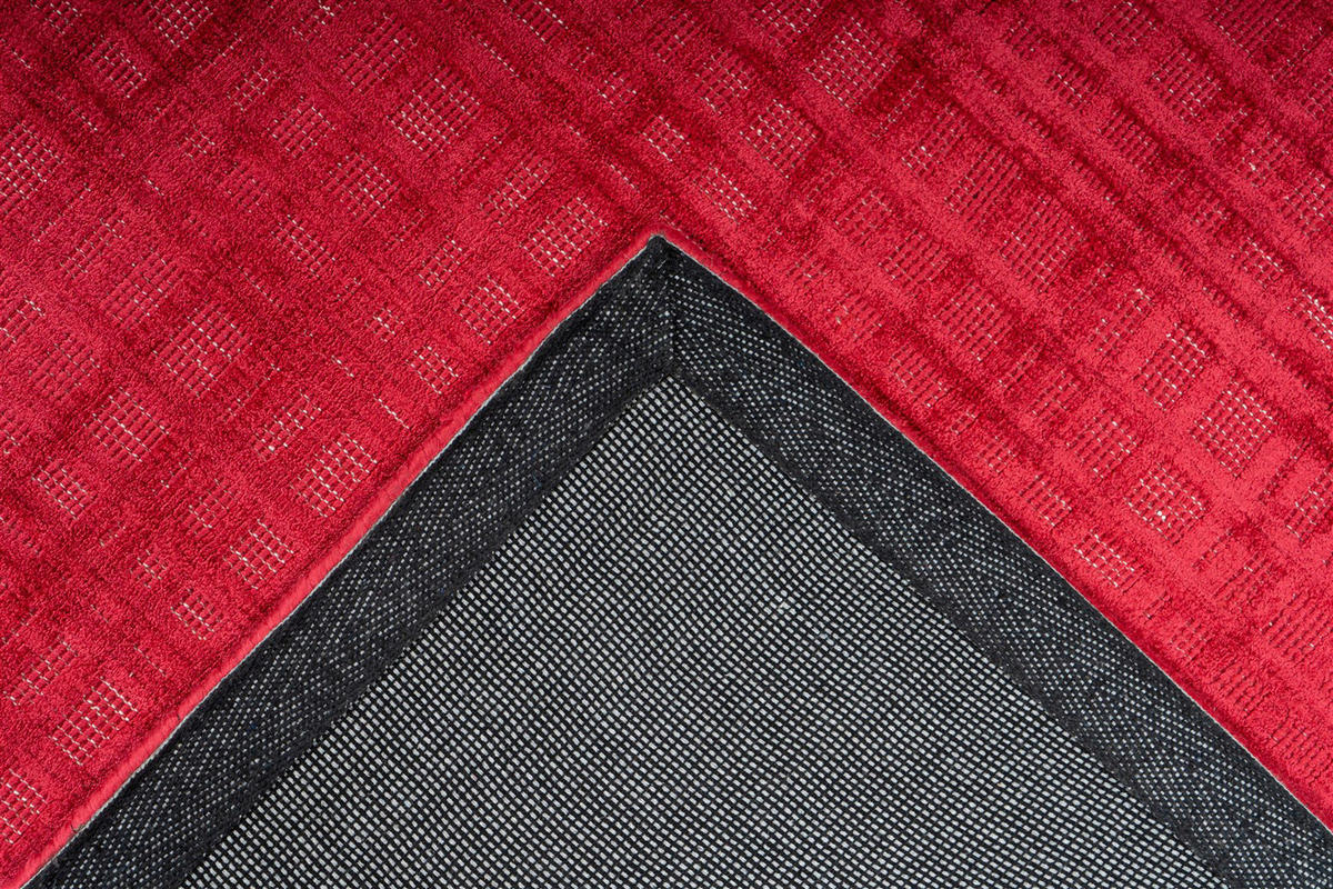 Padiro Kurzflorteppich Karma 125 kirsche B/H/L: ca. 80x0,8x150 cm Karma 125 - kirsche (150,00/80,00/0,80cm) - Padiro