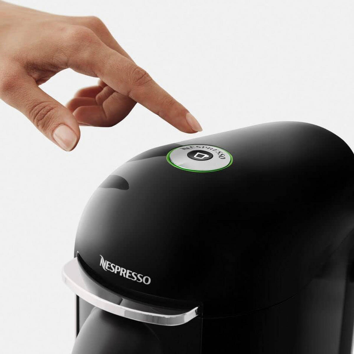 Krups Kapselmaschine XN903810WP schwarz Nespresso Vertuo Plus - schwarz (1,20l) - Krups