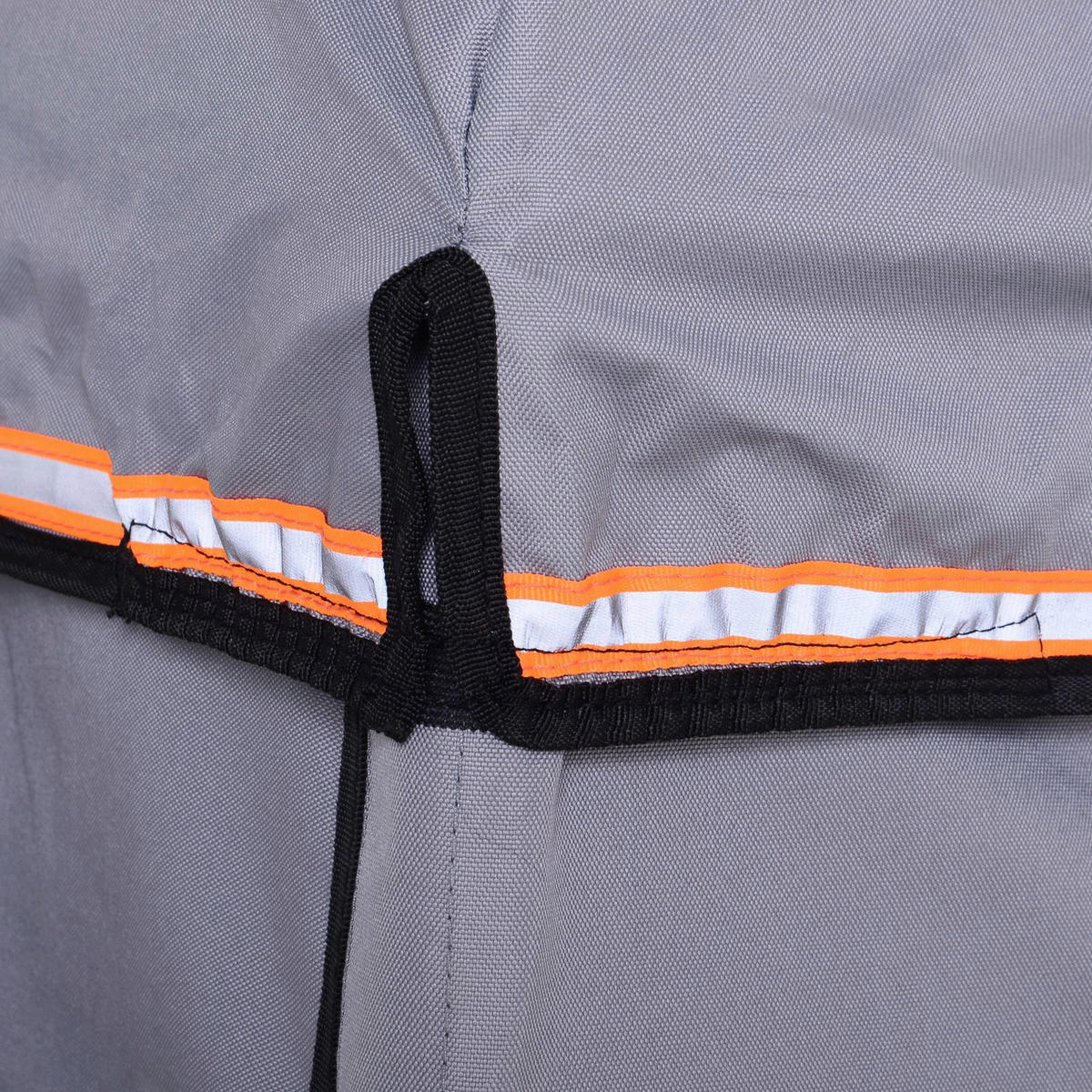 HOMCOM Fahrradanhänger grau grau B/H/L: ca. 88x140x60 cm Transportanhänger - grau (60,00/88,00/140,00cm) - HOMCOM