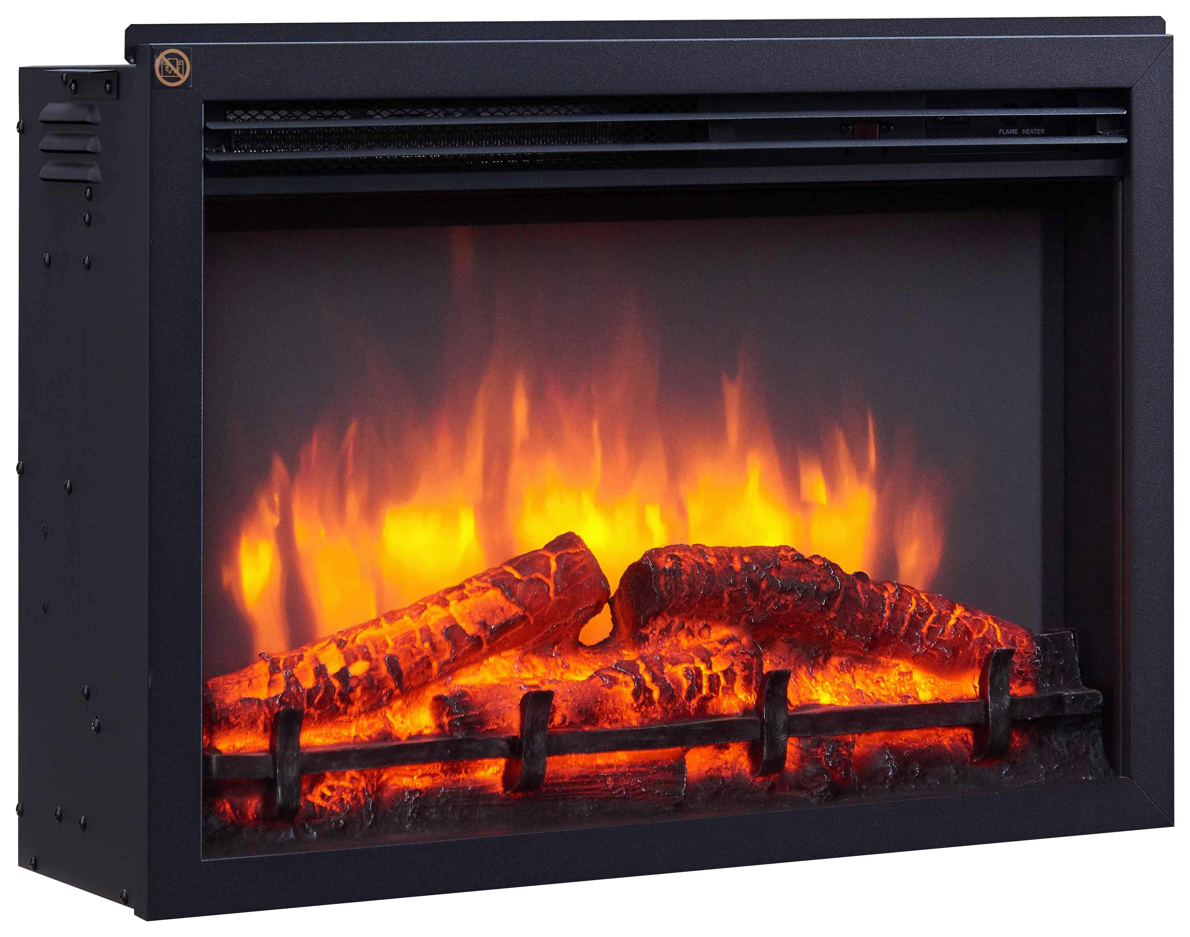 Balderia Elektrischer-Kamin Baldur weiß Metall MDF B/H/T: ca. 100x82,5x27,9 cm ca. 200 W Baldur - weiß (100,00/82,50/27,90cm) - Balderia