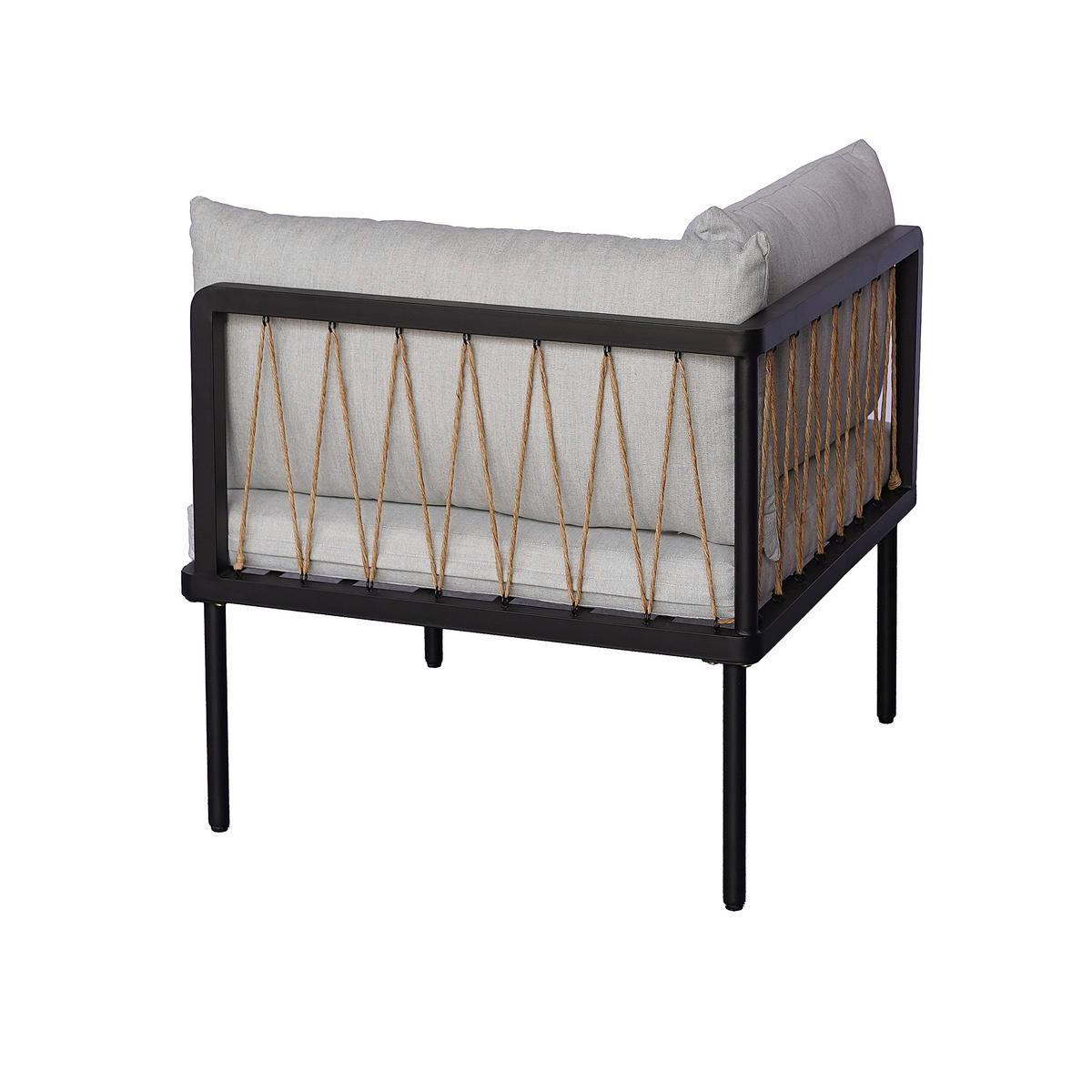 POCOline Gartensitzgruppe grau Akazie Gartensitzgruppe_5tlg. - grau - POCOline