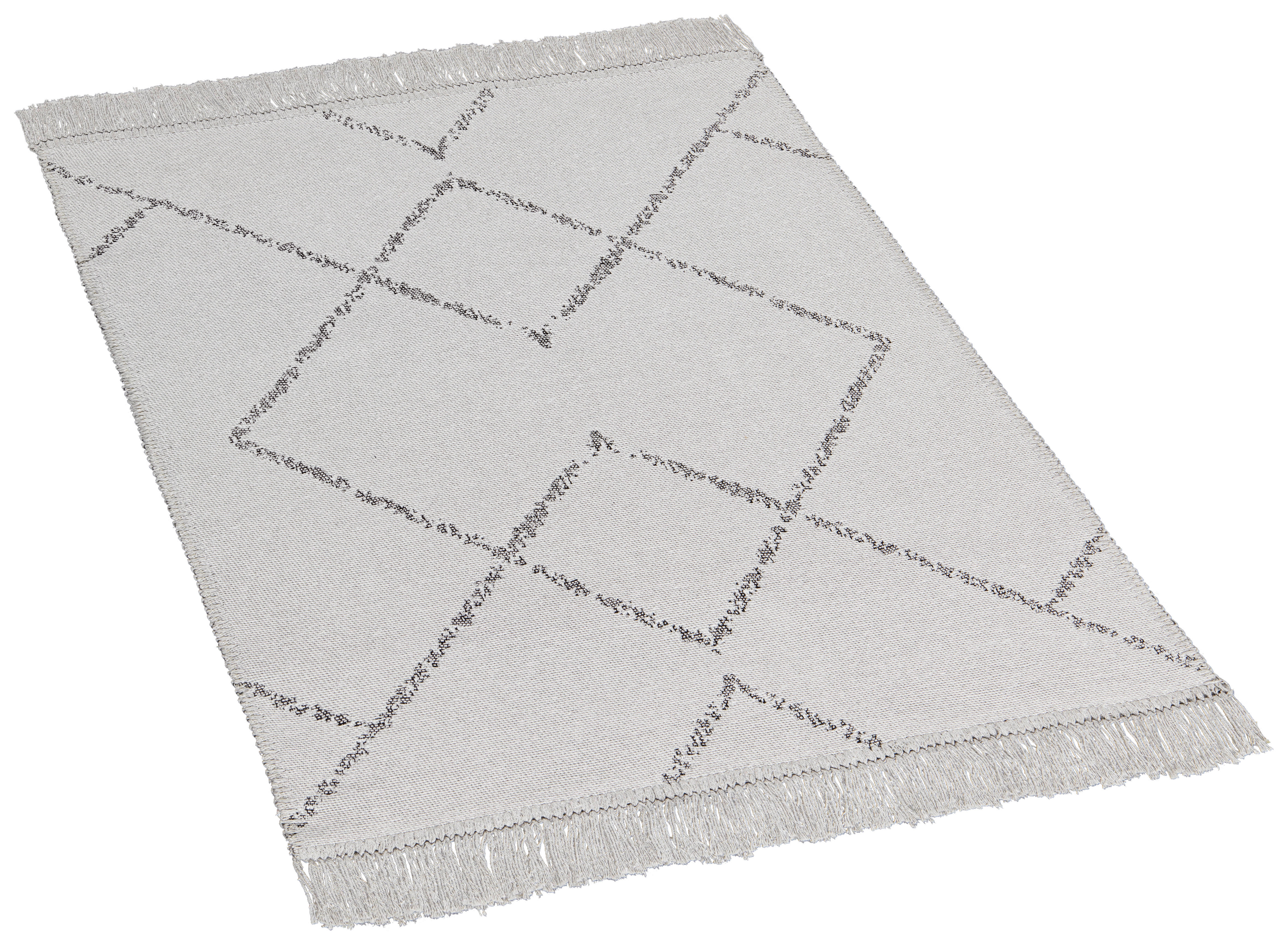 Teppich Boho Kilim grau B/L: ca. 60x90 cm Boho Kilim - grau (60,00/90,00cm)
