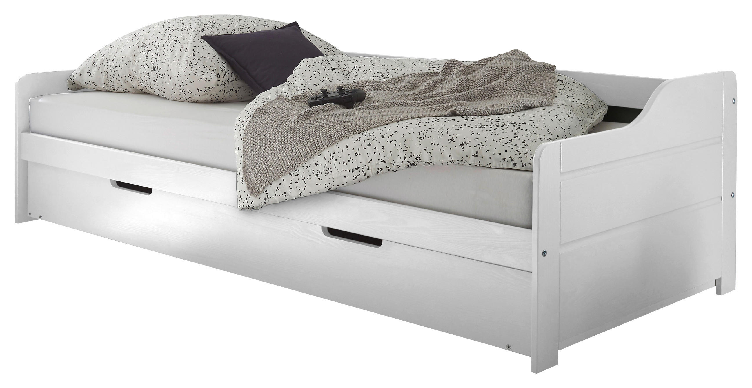 Funktionsbett Jesse weiß Liegefläche B/L: ca. 90x200 cm Jesse - weiß (97,00/60,00/204,00cm)