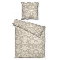 Baumwoll Bettwäsche Bettwäsche_Rainbow 135x200cm - beige/natur (135,00/200,00cm)