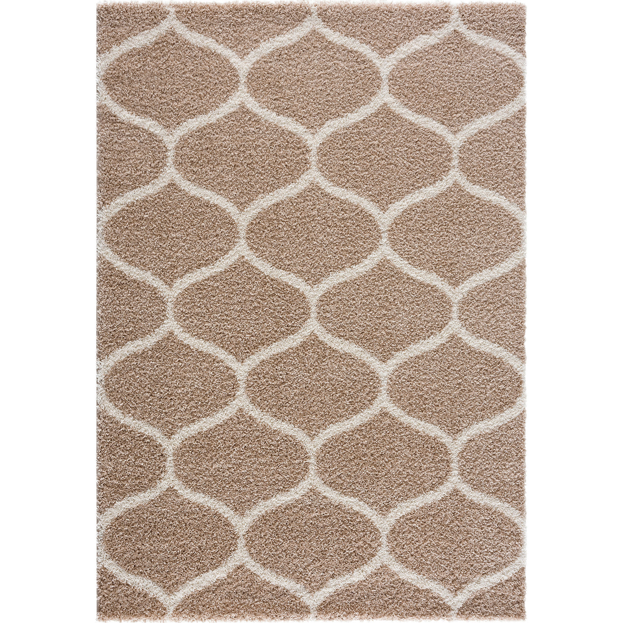 Sanat Hochflorteppich MADRID beige B/L: ca. 200x290 cm MADRID - beige (200,00/290,00cm) - Sanat