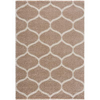 Sanat Hochflorteppich MADRID beige B/L: ca. 140x200 cm MADRID - beige (140,00/200,00cm) - Sanat