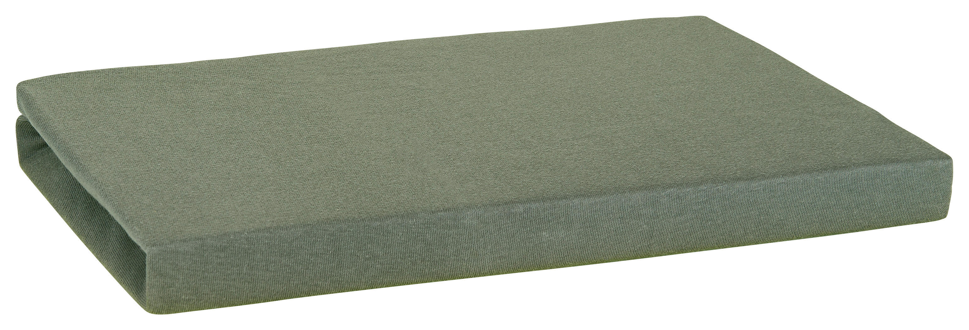 Jersey Spannbetttuch Spannbetttuch_Jersey 100x200cm - olive (100,00/200,00cm) - Elegance