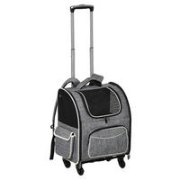 PawHut Tragetasche für Haustiere schwarz Polyester B/H/L: ca. 33x51,5x43 cm Tragetasche für Haustiere - weiß/schwarz (43,00/33,00/51,50cm) - PawHut