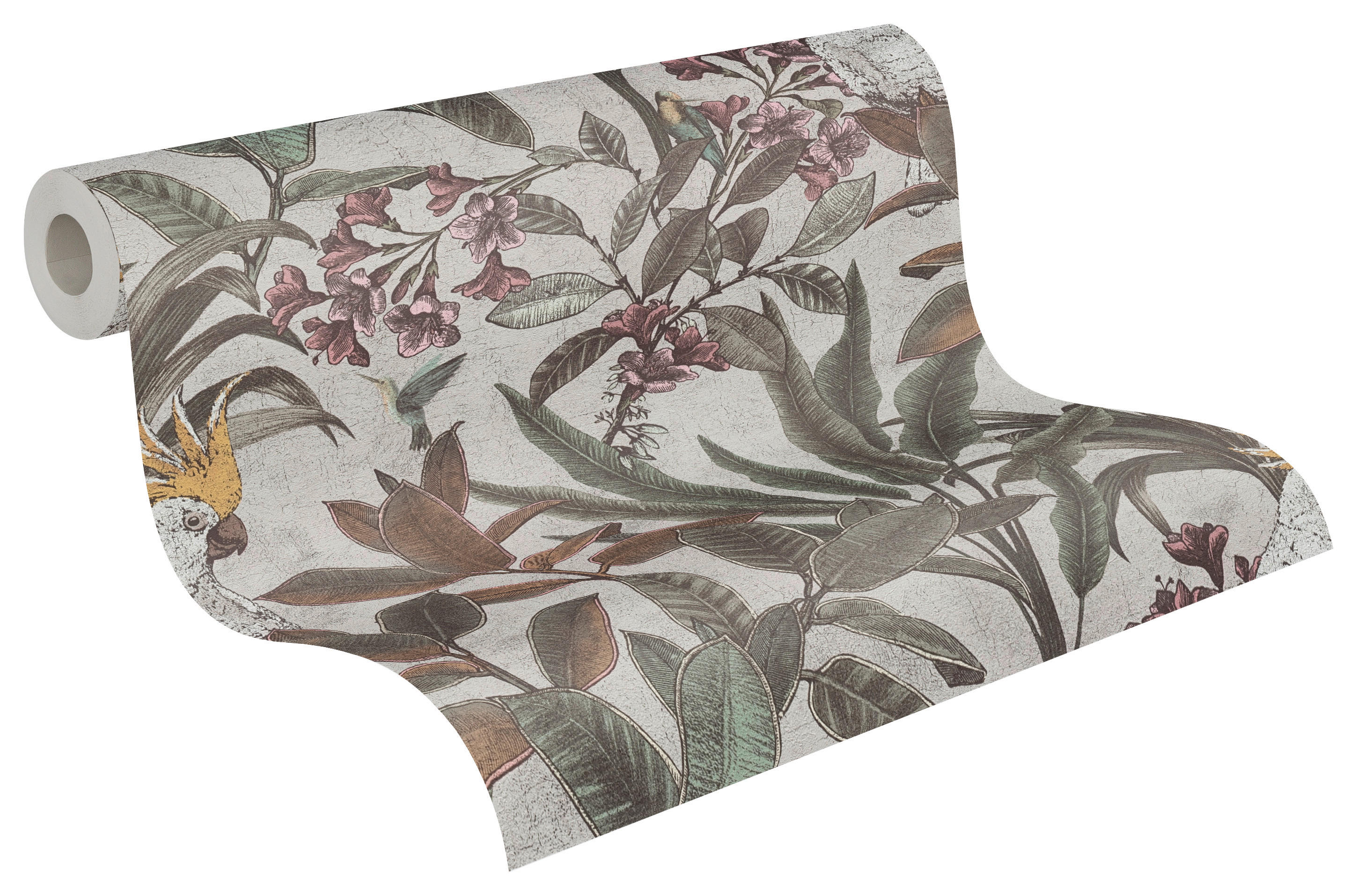 A.S.Creation Vliestapete creme rosa B/H/D: ca. 53x1005x8 cm Vliestapete - creme/rosa (8,00/1005,00cm) - A.S.Creation