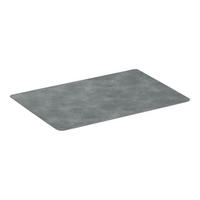 Zeller Platzset grau Kunstleder B/L: ca. 30x425 cm Platzset - grau (30,00/425,00cm) - Zeller