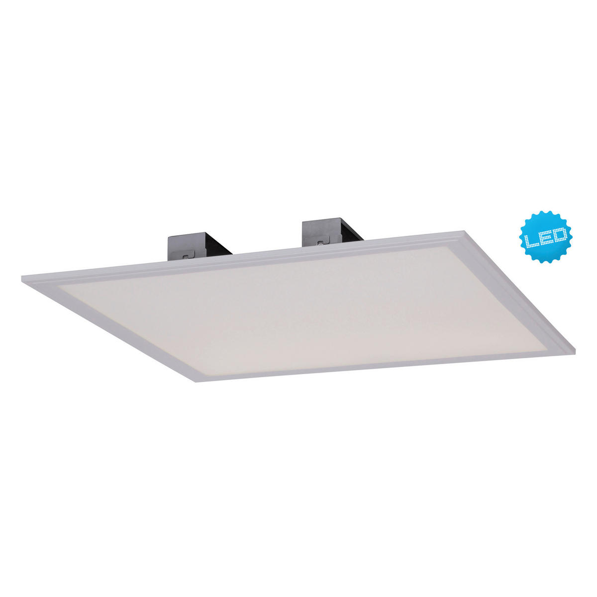 Näve Leuchten LED-Panel 1297903 weiß Metall Kunststoff B/H/T: ca. 45x5x45 cm 1 Brennstellen Sorriso - weiß (45,00/5,00/45,00cm) - Näve Leuchten