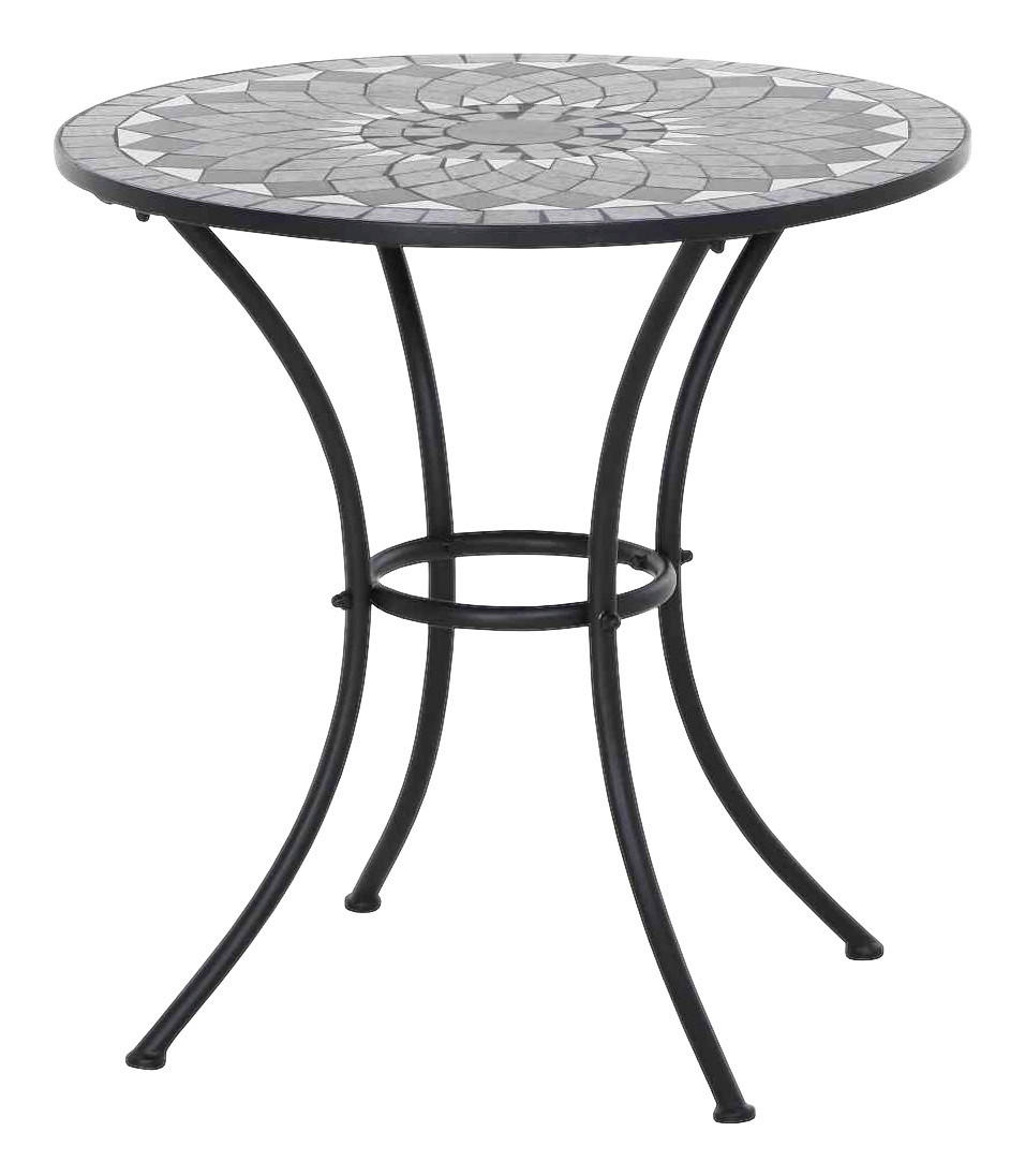 Gardamo Gartentisch COMO schwarz Stahl COMO - schwarz - Gardamo