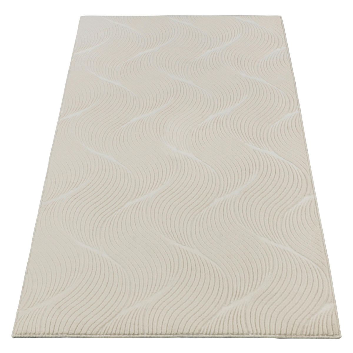 Dinarsu Teppich Stilo creme B/L: ca. 120x160 cm Stilo - creme (120,00/160,00cm) - Dinarsu