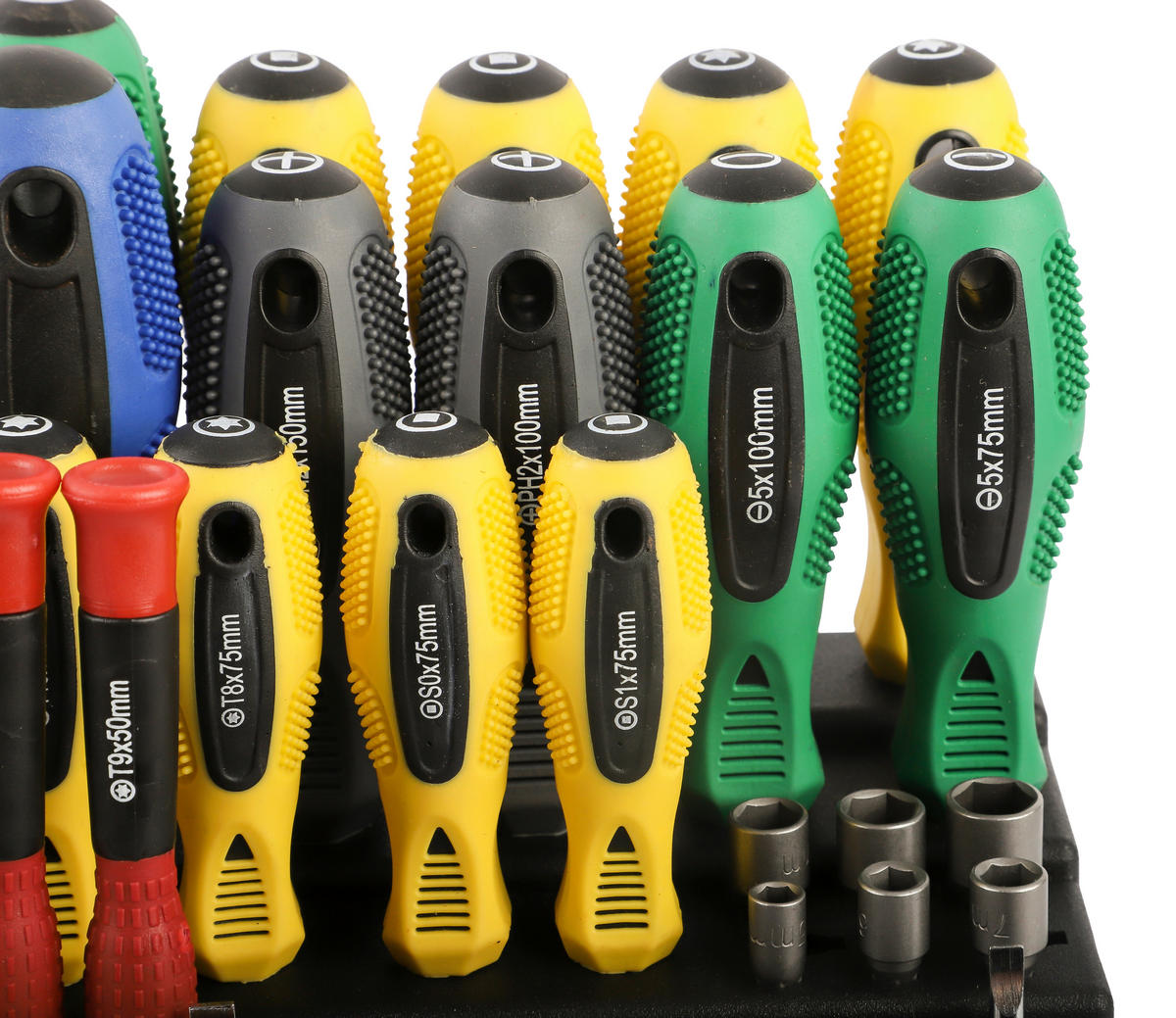 Schraubendreher-Bitset-Set 100 tlg. Schraubendreher/-u.Bitsortiment