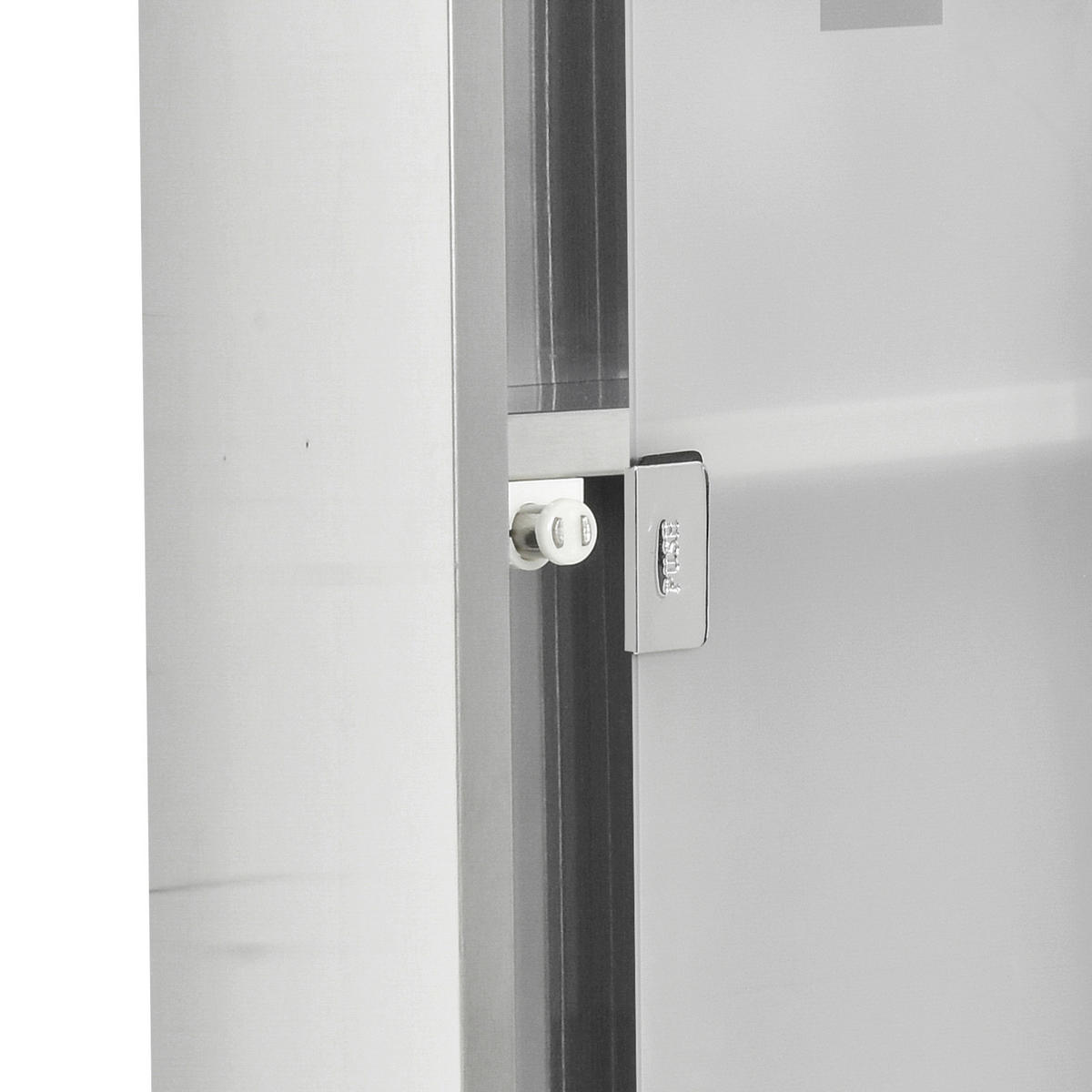 kleankin Medizinschrank silber Polypropylen B/H/L: ca. 12x20x58 cm Medizinschrank - silber (58,00/12,00/20,00cm) - kleankin