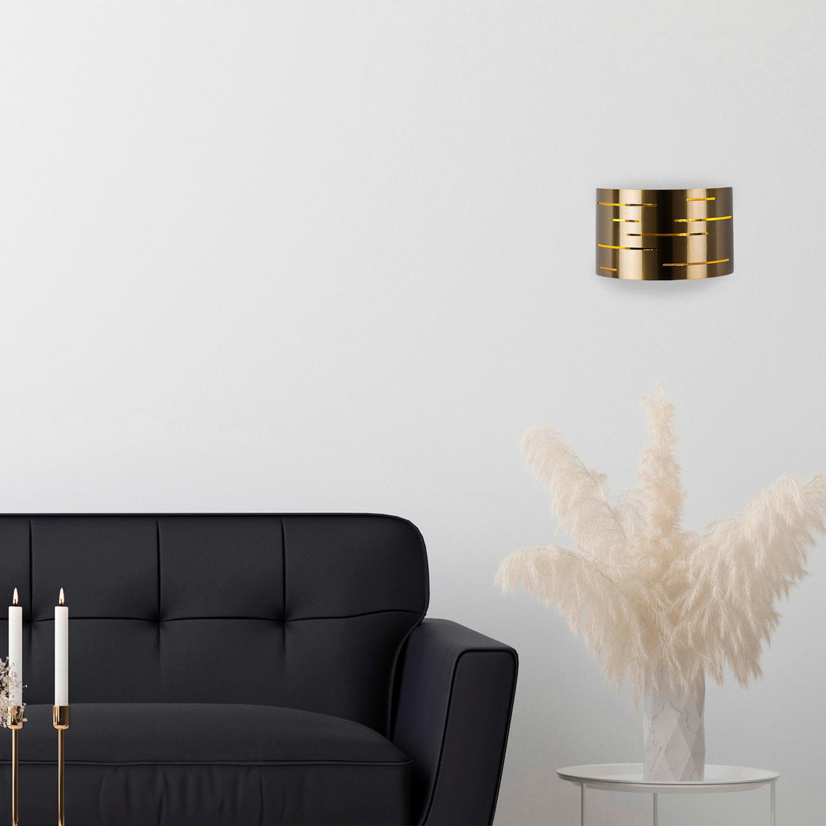 Opviq Wandleuchte Exquisite bronze Metall B/H/T/L: ca. 10x22x10x30 cm E27 1 Brennstellen Exquisite - bronze (30,00/10,00/22,00cm) - Opviq