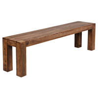 Wohnling Sitzbank natur Echtholz B/H/T: ca. 160x45x35 cm Sitzbank - natur (160,00/45,00/35,00cm) - Wohnling