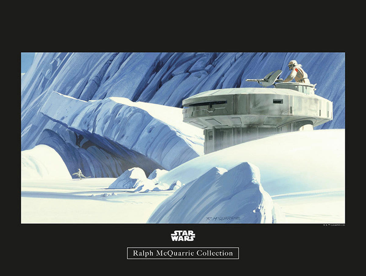 Komar Poster Star Wars Classic RMQ Hoth Echo Bas Star Wars B/L: ca. 40x30 cm Star Wars Classic RMQ Hoth Echo Bas - (40,00/30,00cm) - Komar