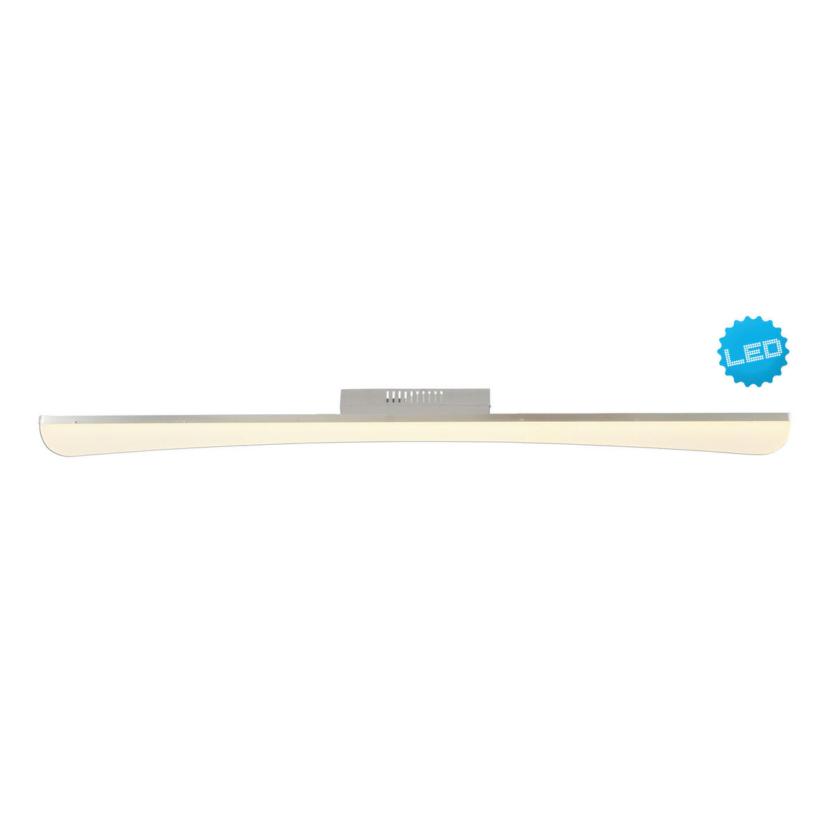 Näve Leuchten Deckenleuchte 1197442 Chrom Metall Kunststoff B/H/T: ca. 8x10x100 cm null 1 Brennstellen Bones - Chrom (8,00/10,00/100,00cm) - Näve Leuchten