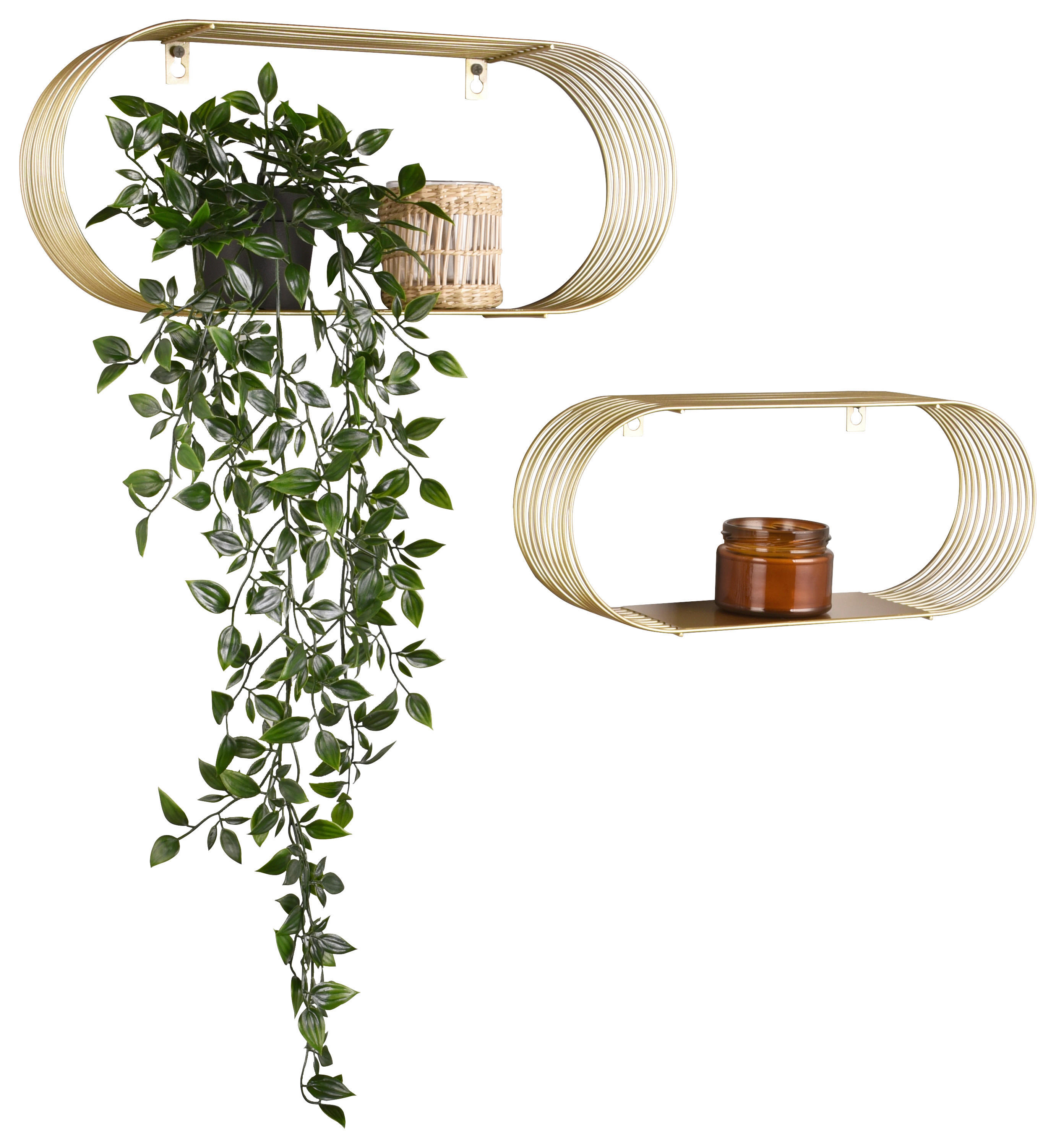 Wandregal Jessica gold Optik Metall Jessica - gold