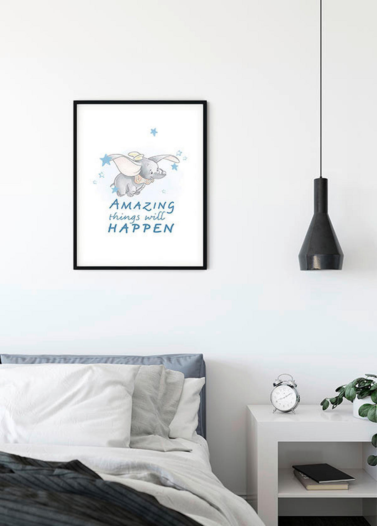 Komar Poster Dumbo Amazing Disney B/L: ca. 50x70 cm Dumbo Amazing - (50,00/70,00cm) - Komar