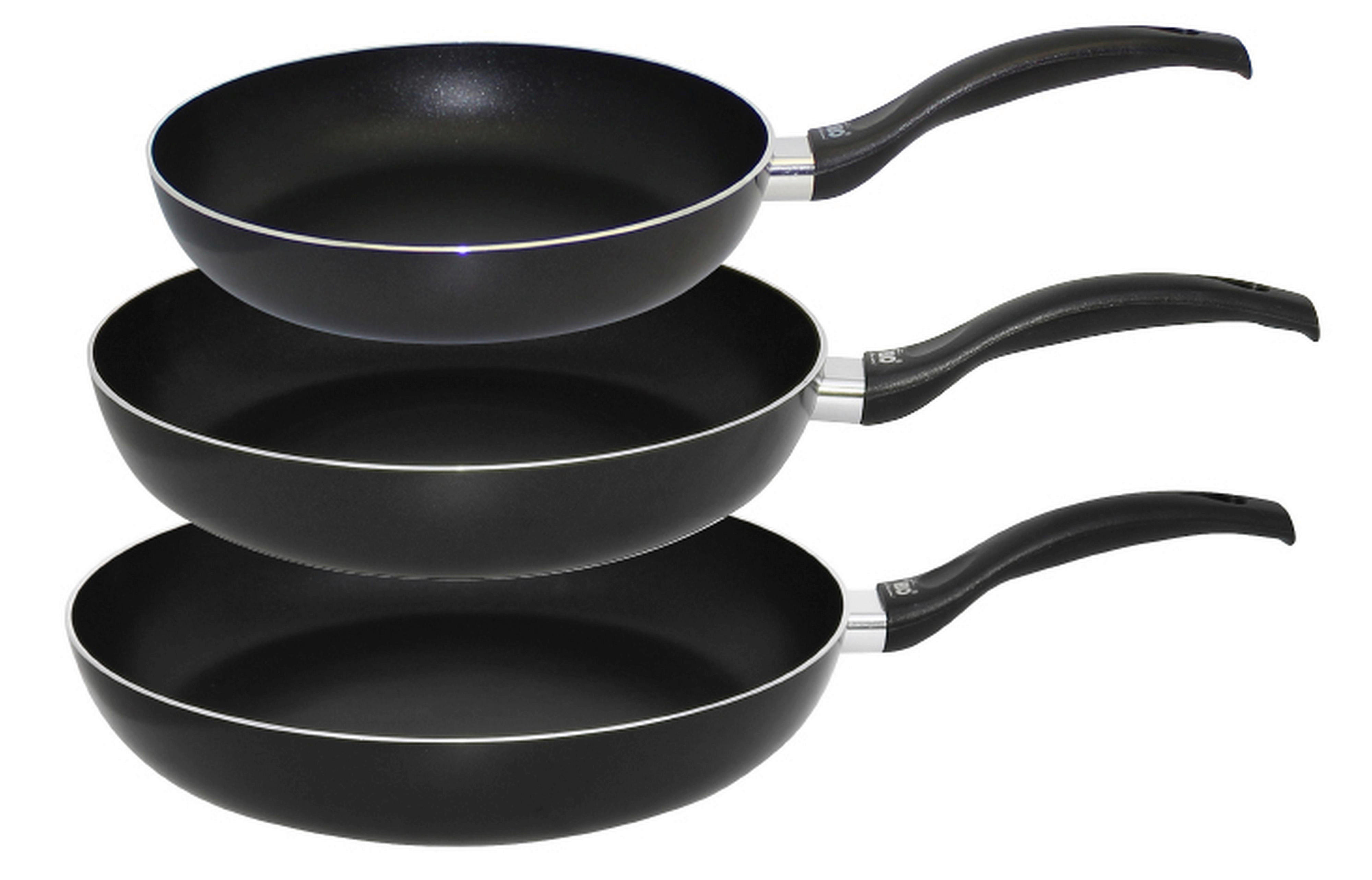 Pfannenset Ducto schwarz Aluminium 3 tlg. Ducto - schwarz
