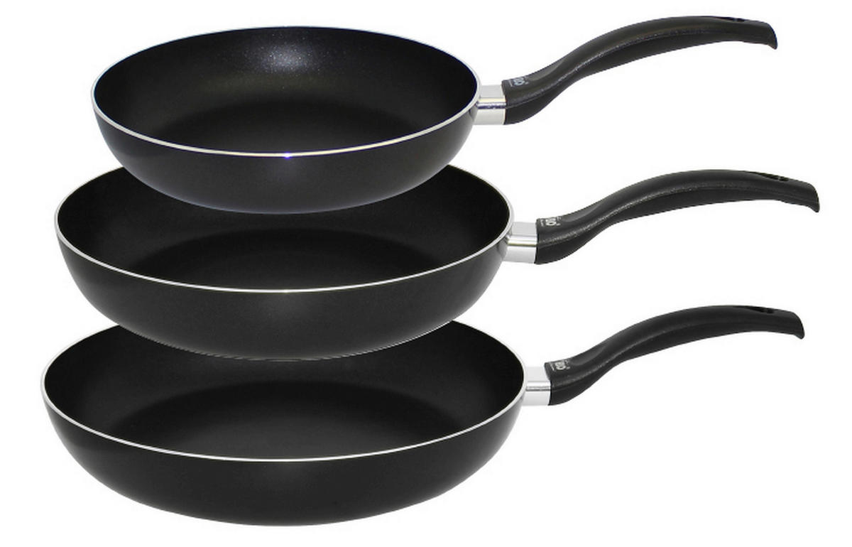 Pfannenset Ducto schwarz Aluminium 3 tlg. Ducto - schwarz