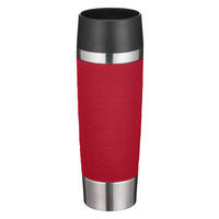 EMSA Isolierbecher rot Edelstahl B/H/L: ca. 8x24,2x8 cm Isolierbecher_Travel_Mug - rot (8,00/8,00/24,20cm) - EMSA
