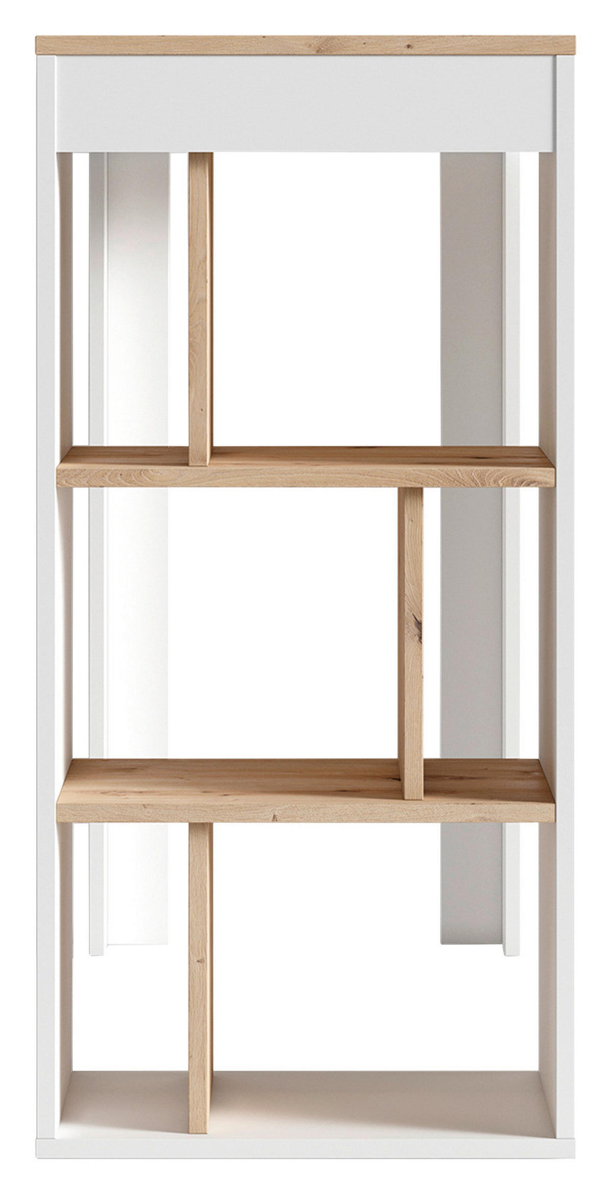 Bartisch MOBY Eiche Artisan Nachbildung weiß B/H/T: ca. 110x104x50 cm MOBY - Eiche/weiß (110,00/104,00/50,00cm) - byLIVING