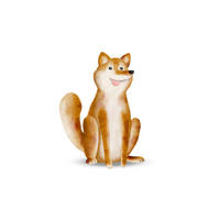 Komar Poster Cute Animal Dog Hund B/L: ca. 50x70 cm Cute Animal Dog - (50,00/70,00cm) - Komar