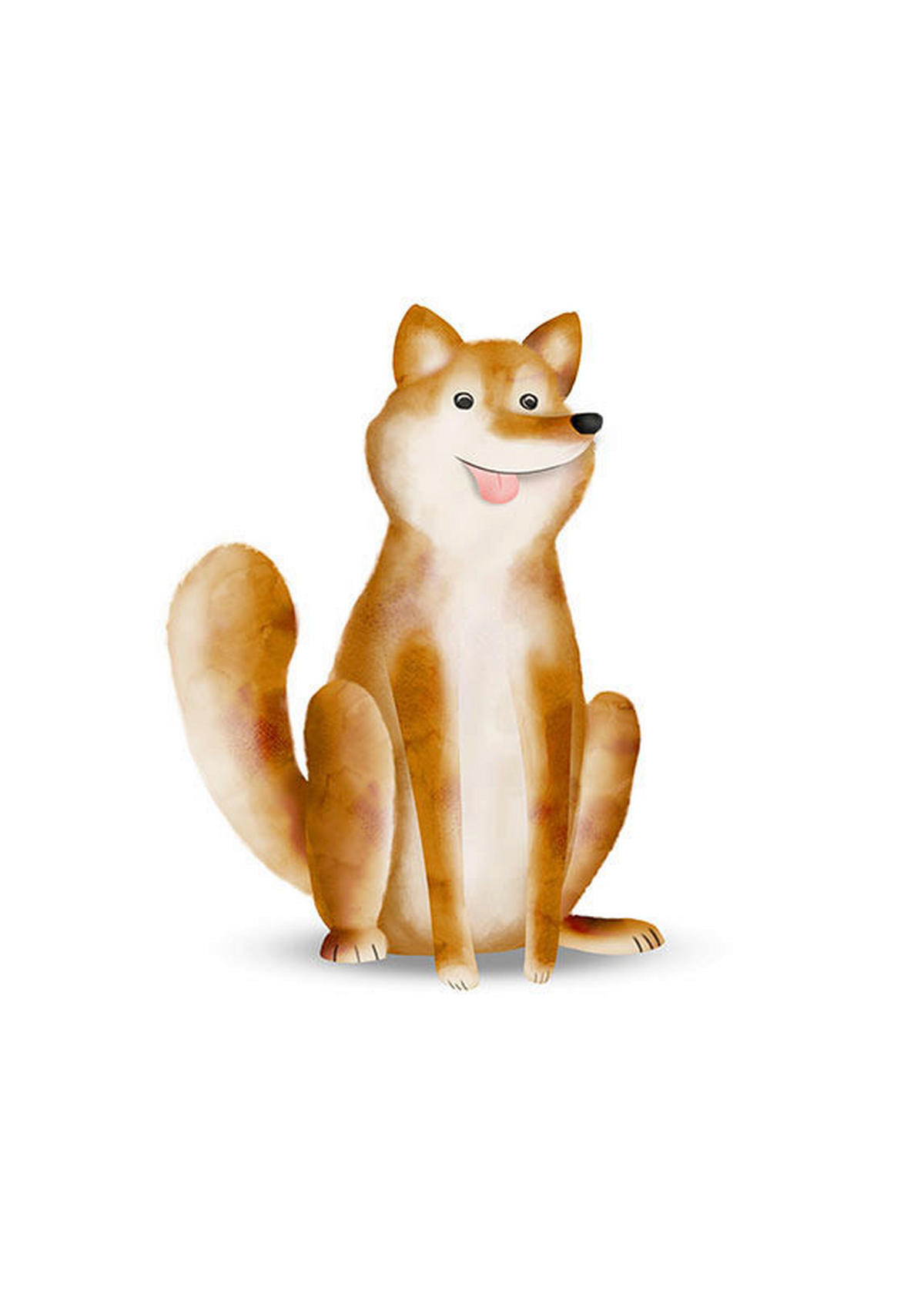 Komar Poster Cute Animal Dog Hund B/L: ca. 50x70 cm Cute Animal Dog - (50,00/70,00cm) - Komar