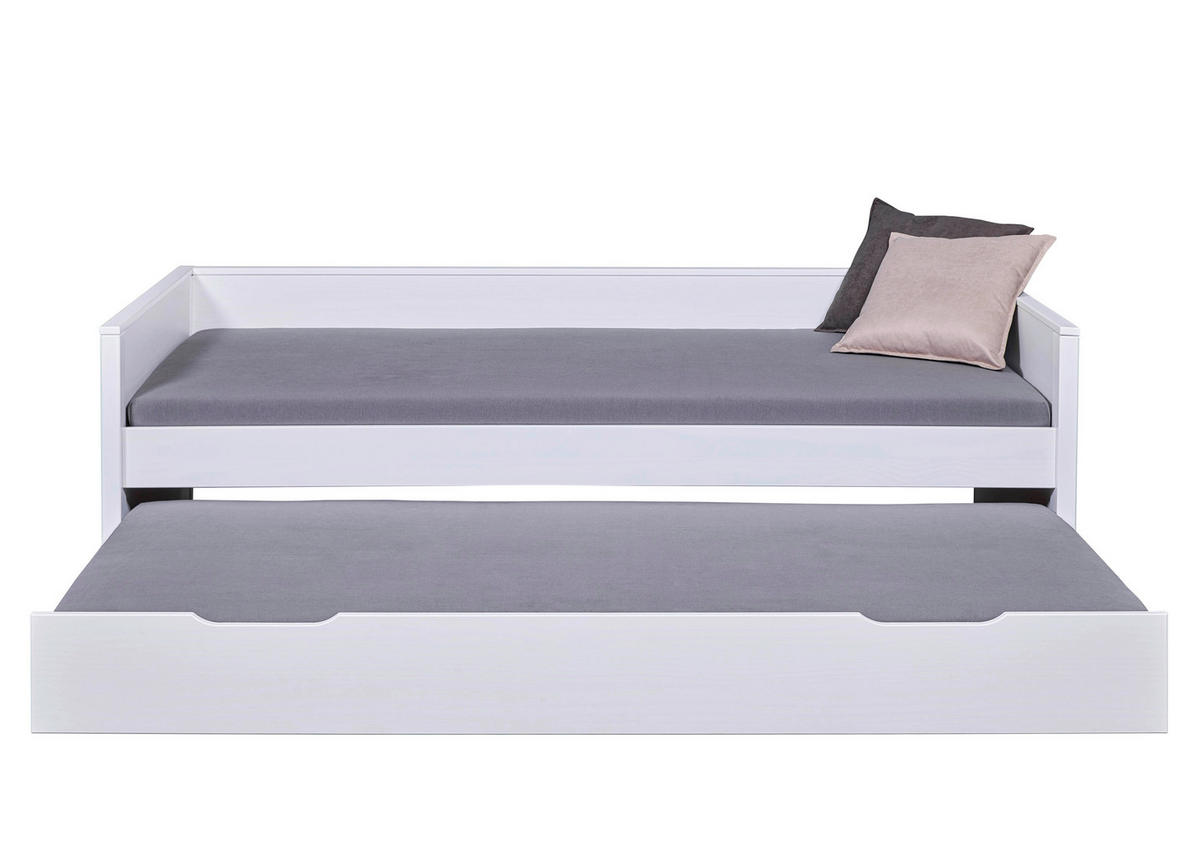 Funktionsbett DREAM THE FUTURE weiß DREAM THE FUTURE - weiß (208,40/60,00/98,20cm) - Inter Link