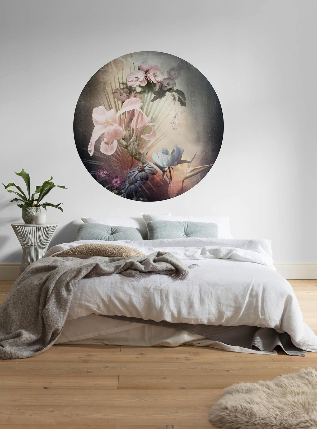 Komar Fototapete Flemish Flowers D: ca. 125 cm Flemish Flowers - (125,00cm) - Komar
